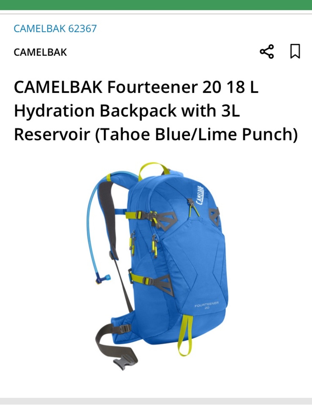 CamelBak Fourteener 20 Daypack Backpack - Picture 2 of 15